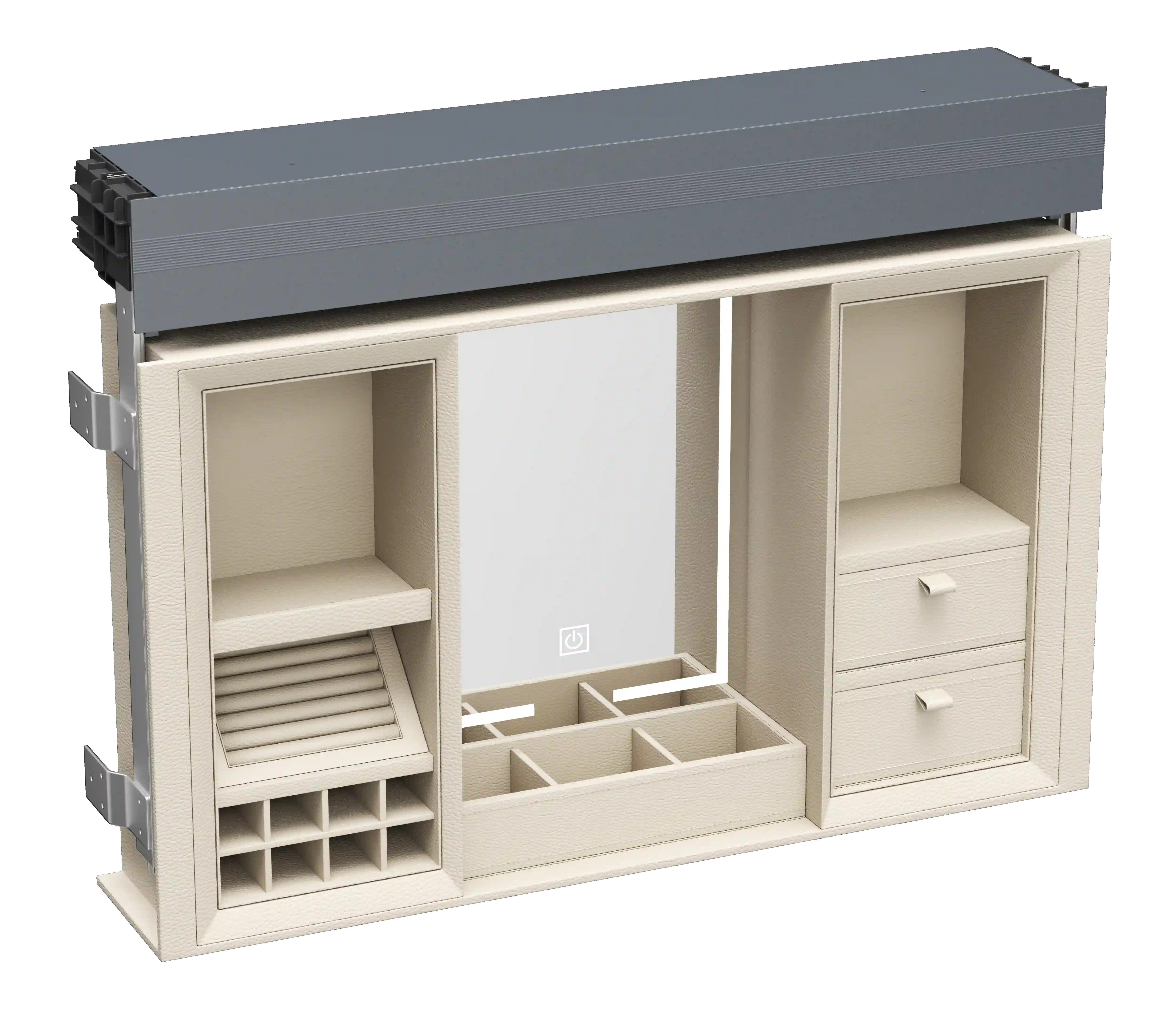 Bedroom Jewelry Cabinet Storage Lift factory
