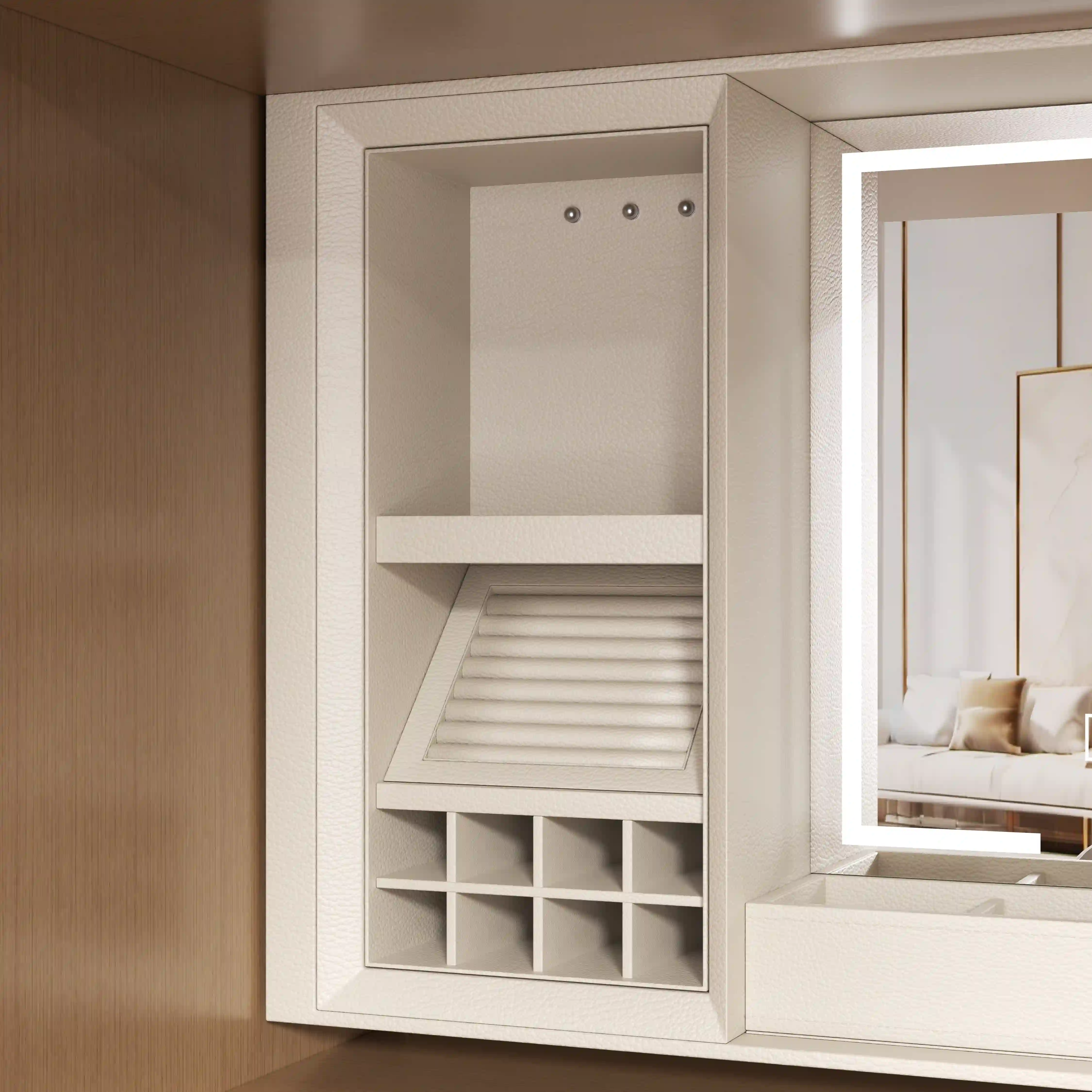 Bedroom Jewelry Cabinet Storage Lift price